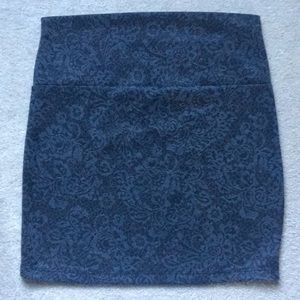 Black and Grey Mini skirt